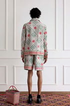 Kantha Embroidered  Shorts view 2