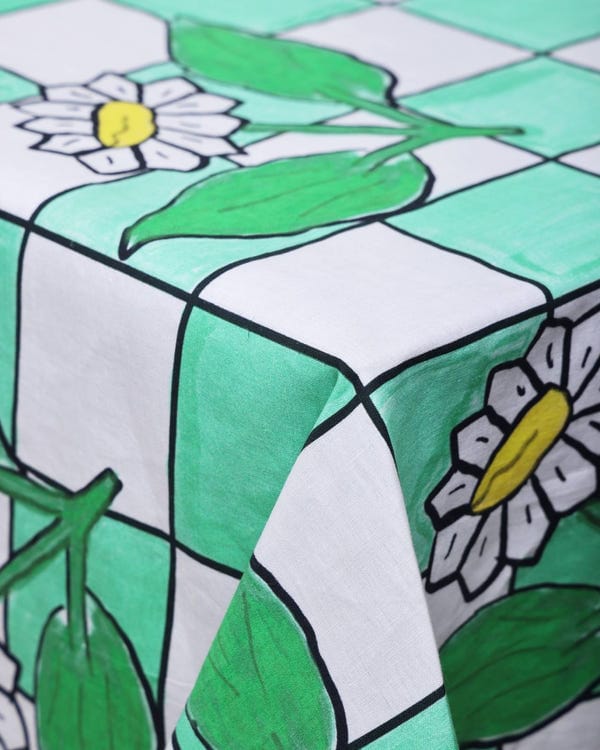Harago — Garden Tile Tablecloth