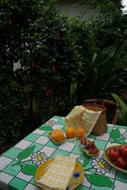 Garden Tile Tablecloth view 3