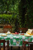 Garden Tile Tablecloth view 4