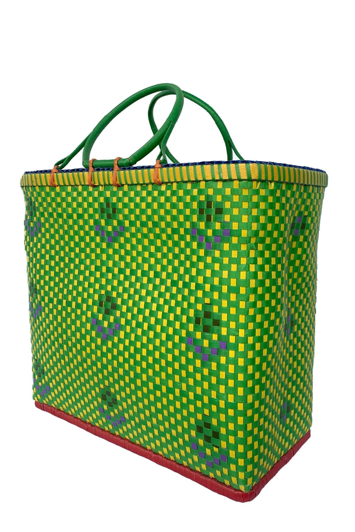 Floral Green Tote - image 1