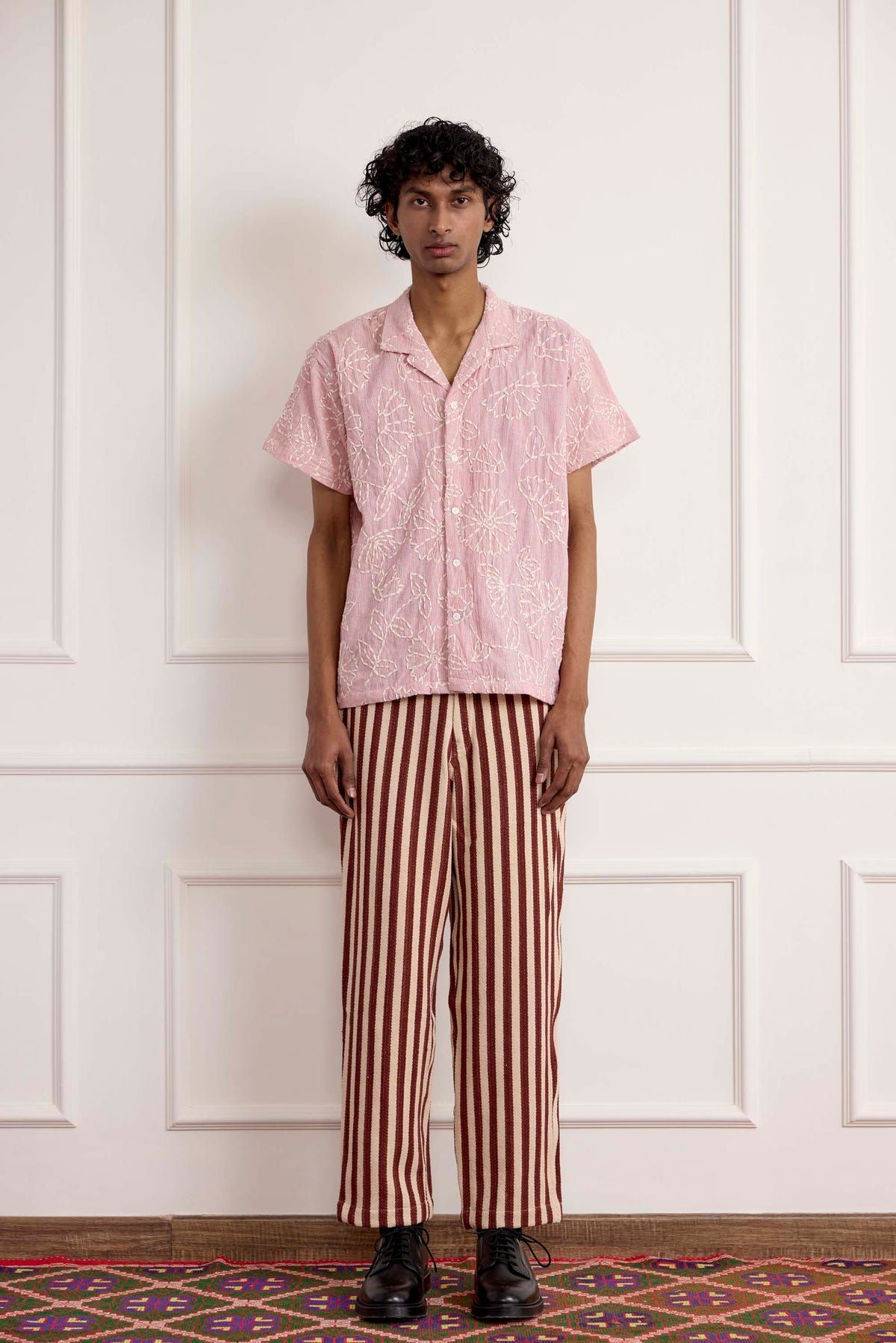 Kantha Embroidereed Shirt - image 1