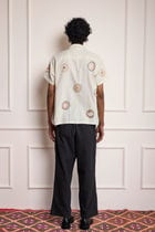 Khadi Embroidered Shirt view 2