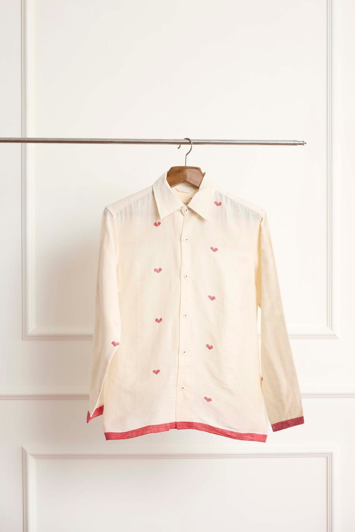 Hearts Jamdanı Shirt - image 1
