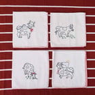 Cow Embroidered Table Napkin view 1