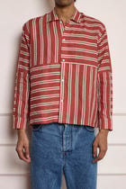 Stripes Linen Shirt view 3