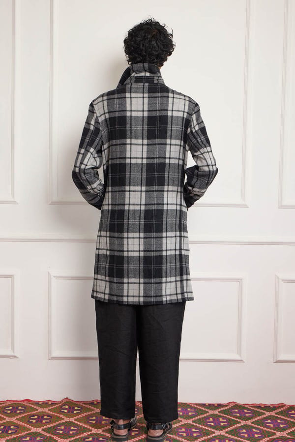 Harago — Wool Long Coat