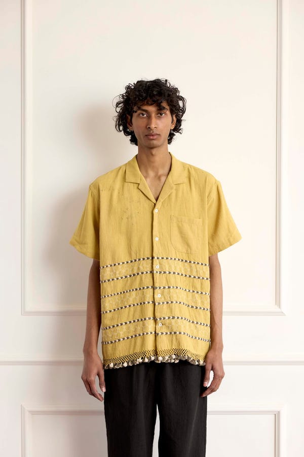 Harago — Bhujodi Handloom Cotton Shirt