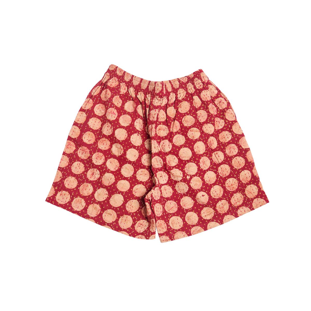 Kantha Quilted Shorts - image 1