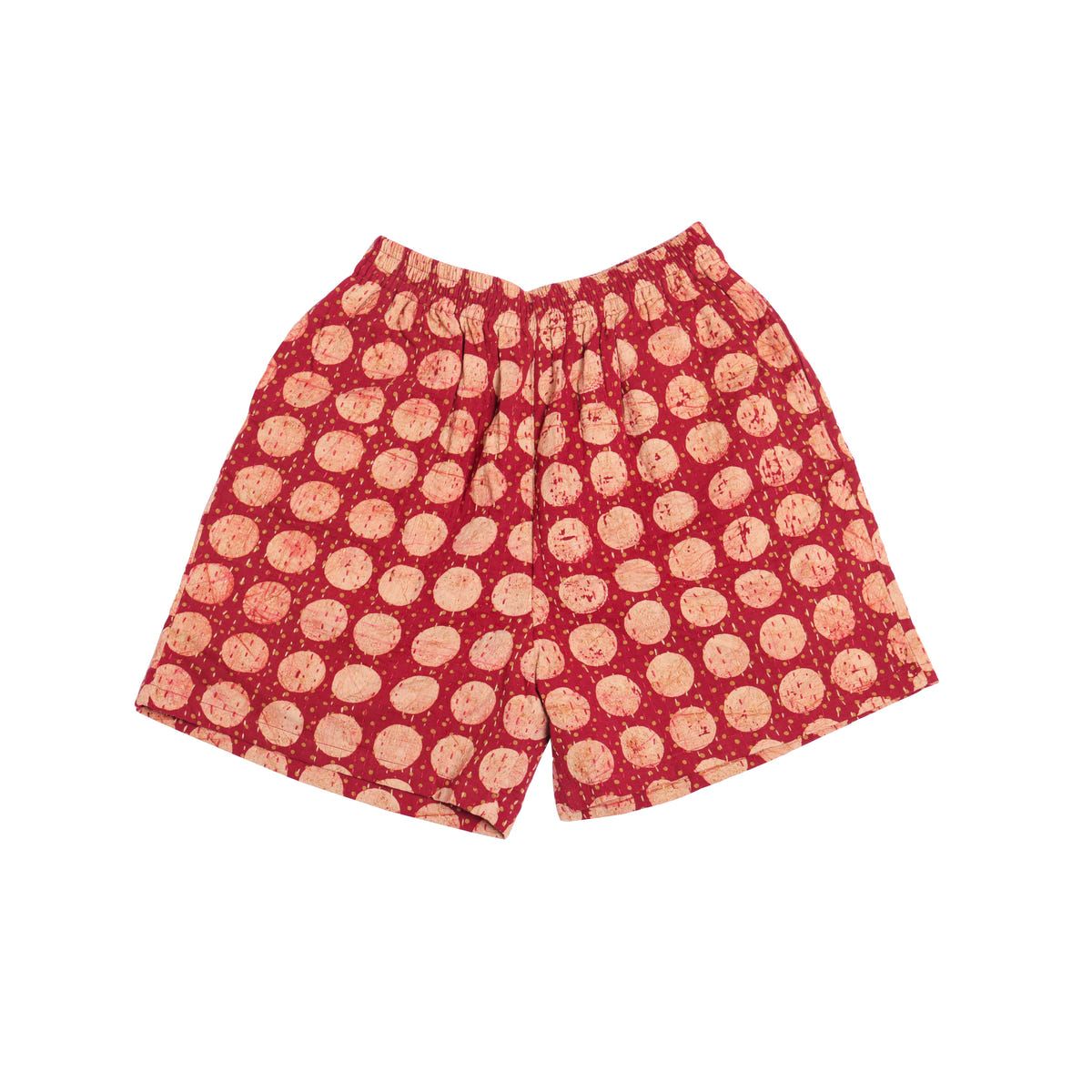 Kantha Quilted Shorts - image 2