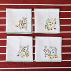 Vegetables Hand Embroidered Table Napkin view 1