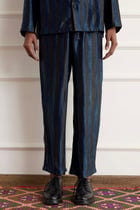 Silk Striped Pants view 1