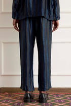 Silk Striped Pants view 2