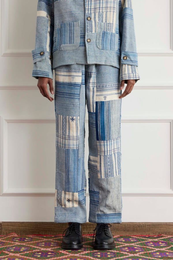 Harago — Patchwork Pants