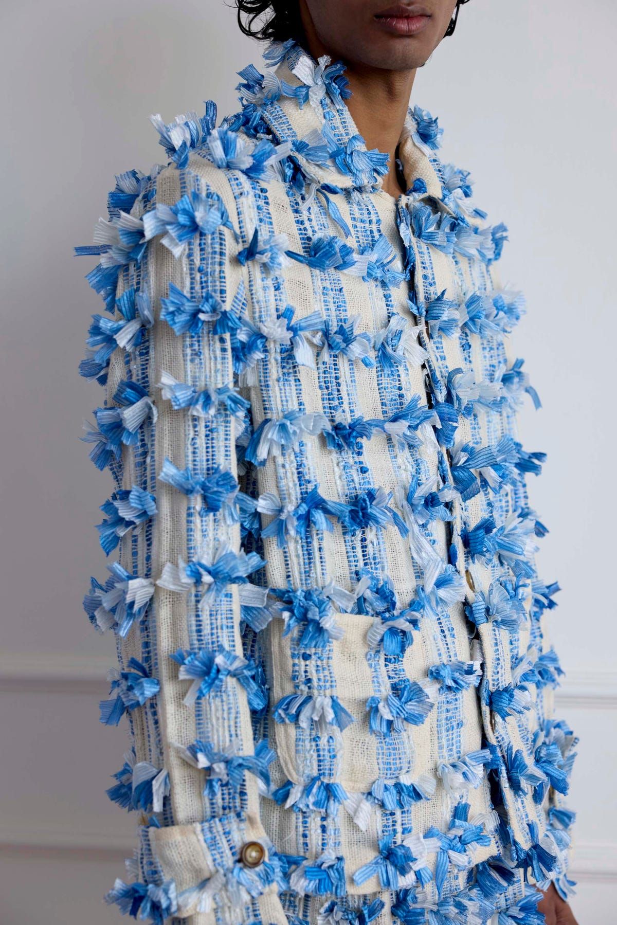Hand-Tufted Cotton Jacket - image 4