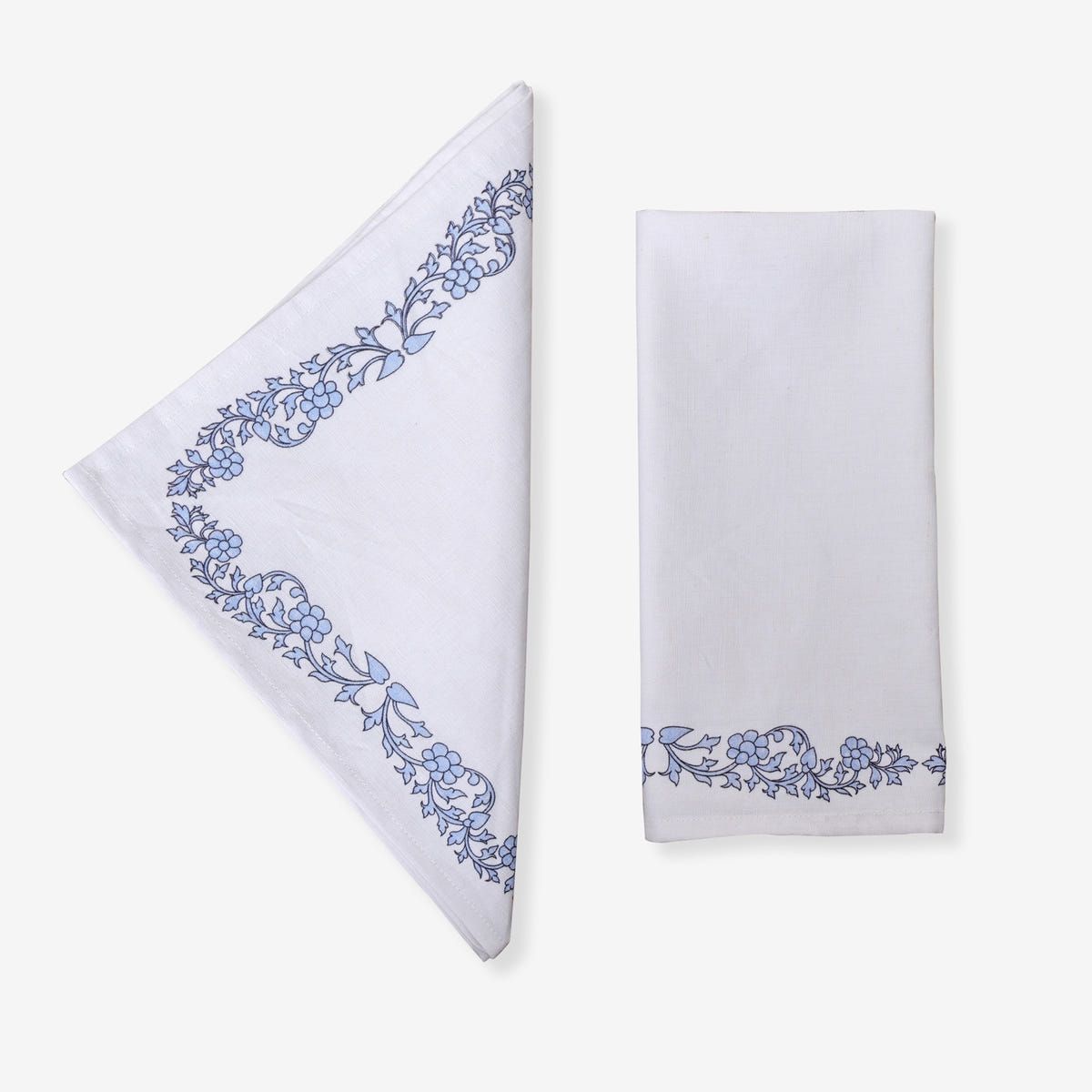 Floral Hand Printed Table Napkin - image 1
