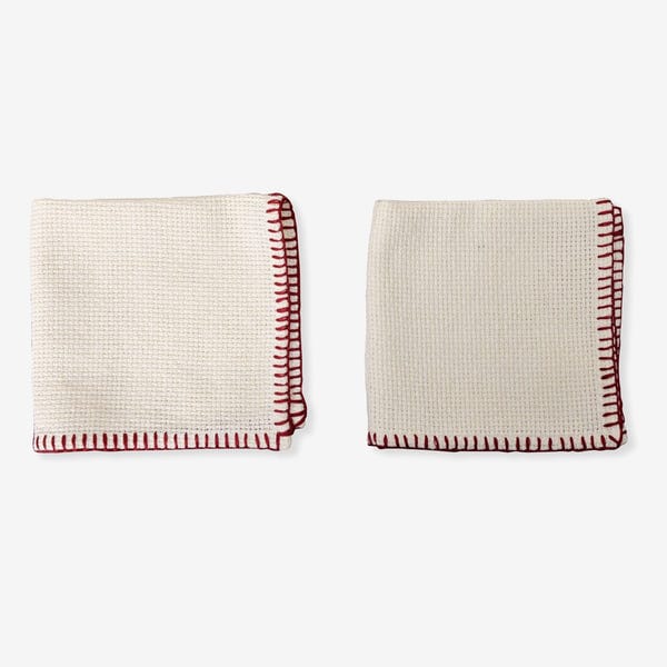Harago — Blanket Stitch Embroidered Table Napkin