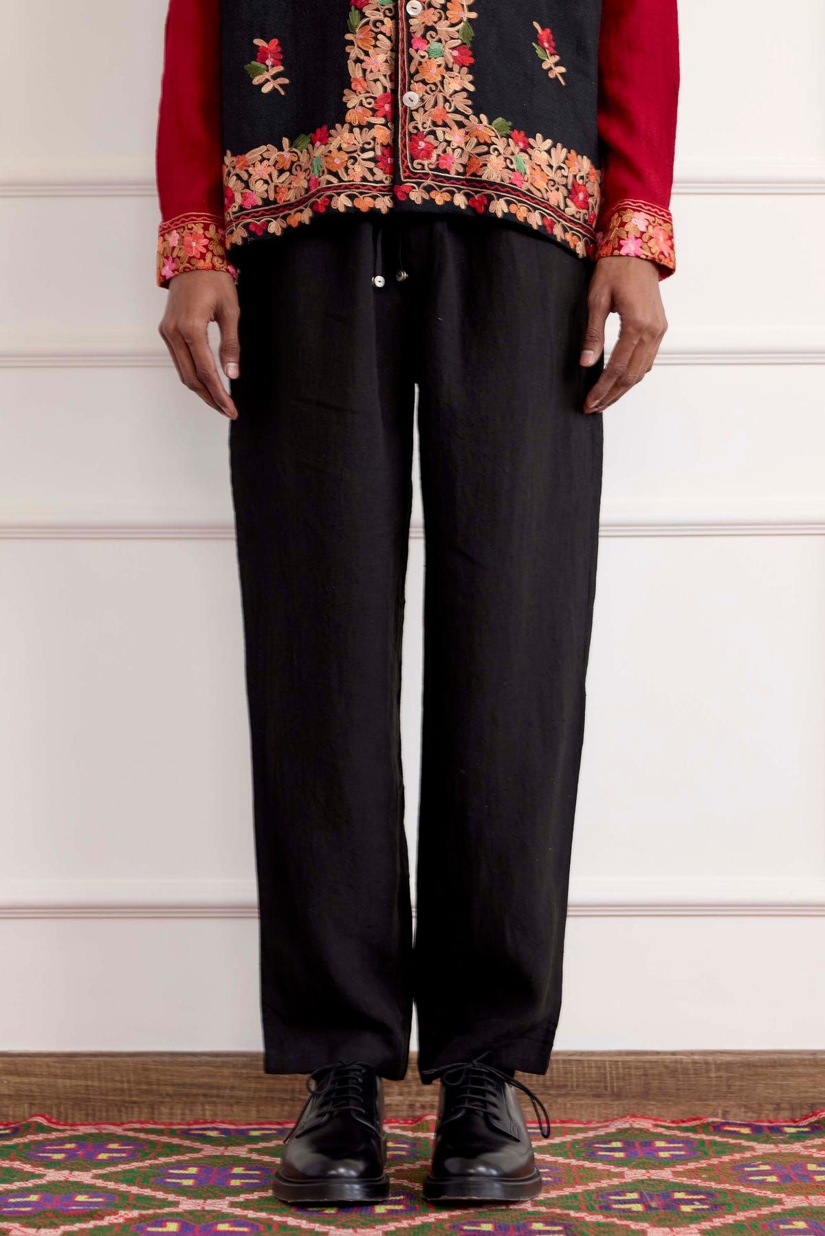 Linen Drawstring Pants - image 3