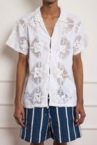 Crochet Patch Shirt view 3