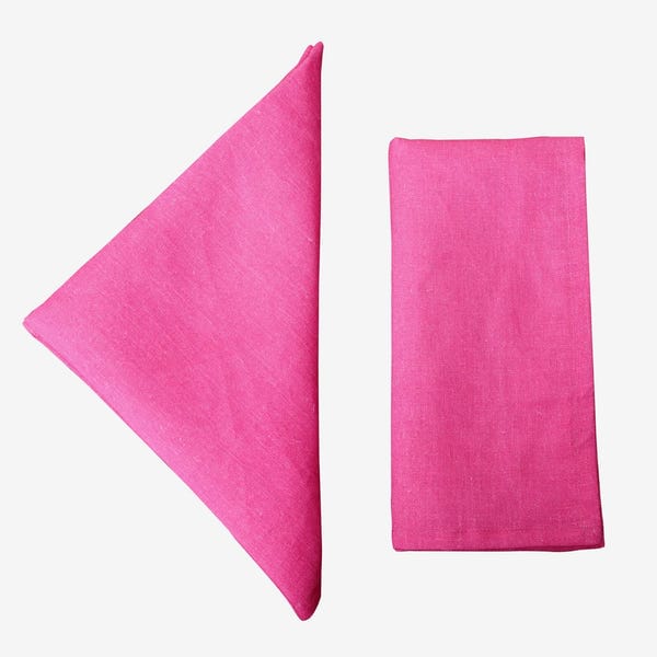 Harago — Pink Colour Table Napkin