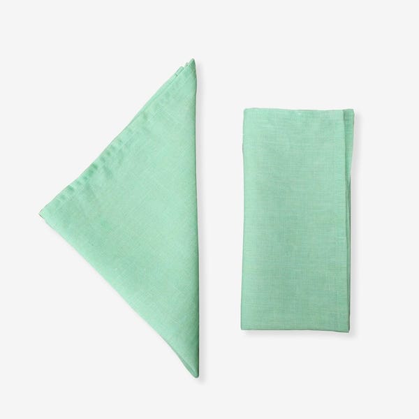 Harago — Mint Green Table Napkins