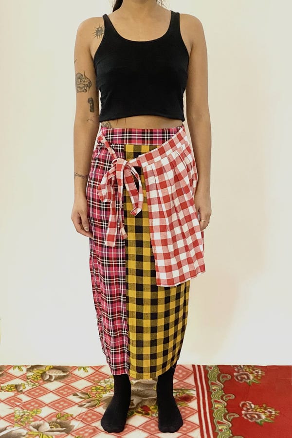 Imli Dana — KIRAN Skirt (Red)