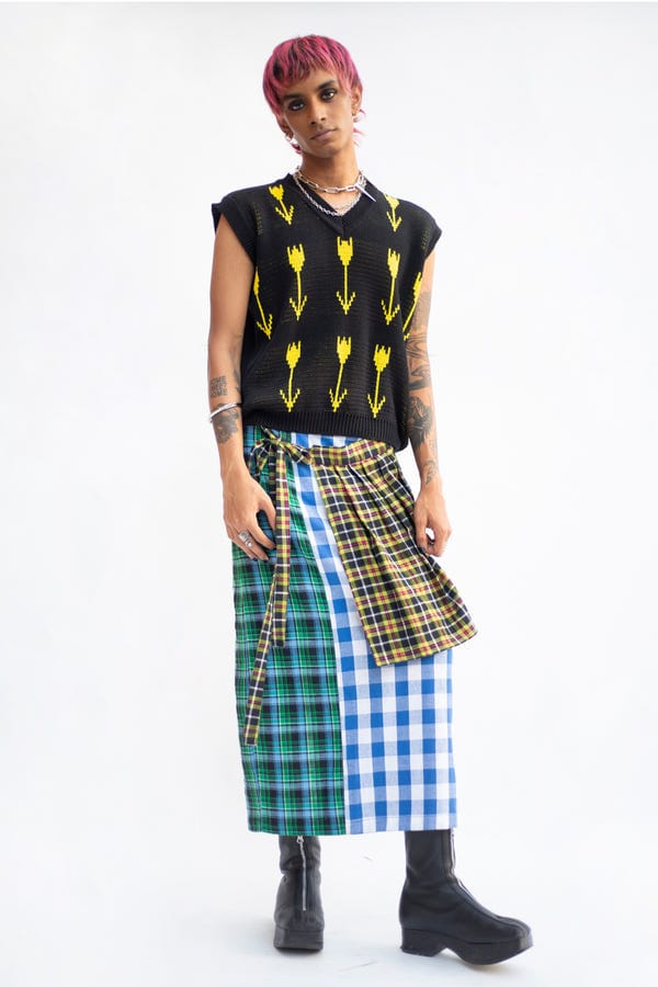 Imli Dana — KIRAN Skirt (Blue)