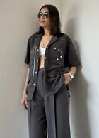 Dark Grey Co-ord Set view 1