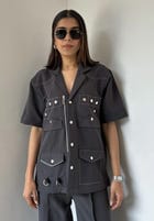 Dark Grey Co-ord Set view 3