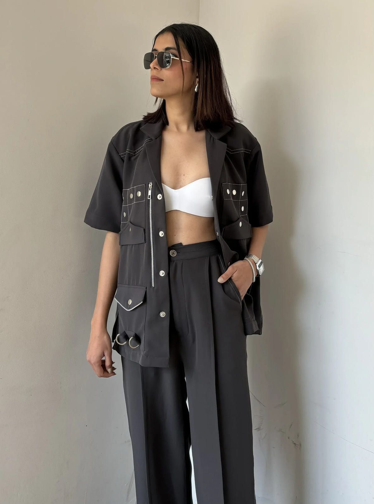 Dark Grey Co-ord Set - image 5