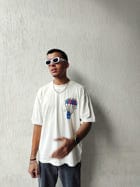 Youth Influencer White Oversized Tshirt view 1