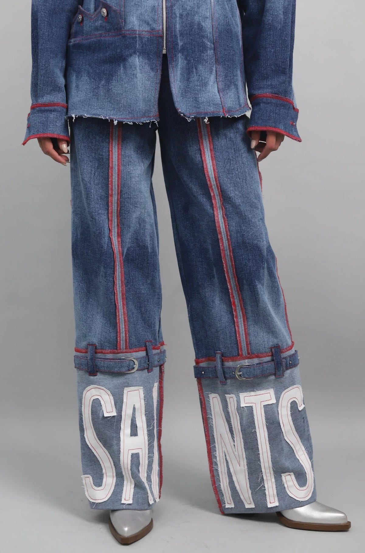 Blue Effect Wide Leg Jeans - image 4