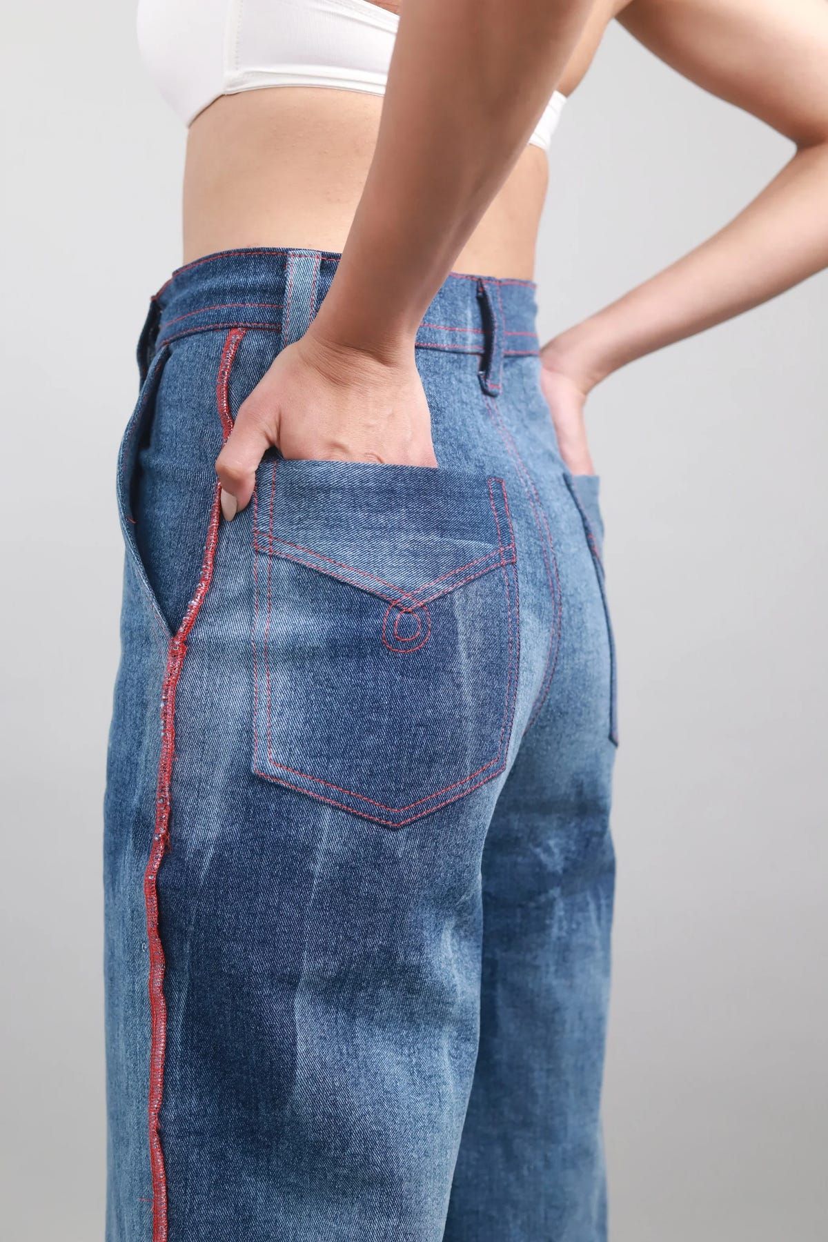 Blue Effect Wide Leg Jeans - image 5