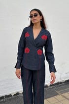 Orchid Blue Denim Set view 1