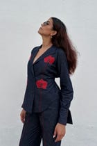 Orchid Blue Denim Set view 3