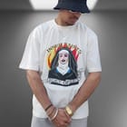 Legacy Of Legands Oversized White T-shirt view 3