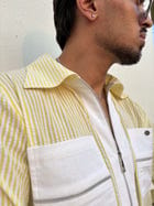Yellow Stripe Shirt view 5