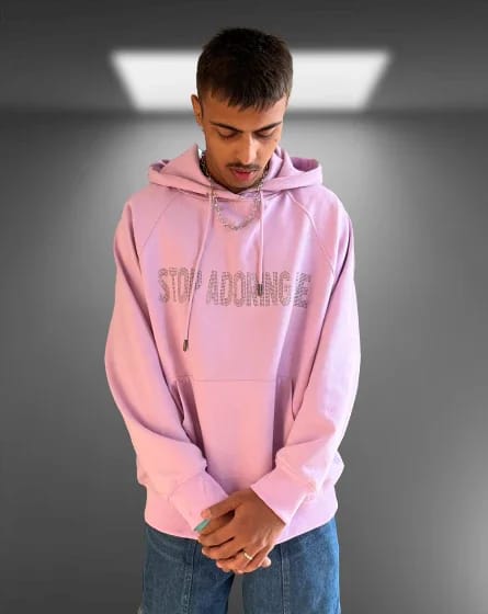 Butterfly  Lavender Oversized Hoodie - image 4