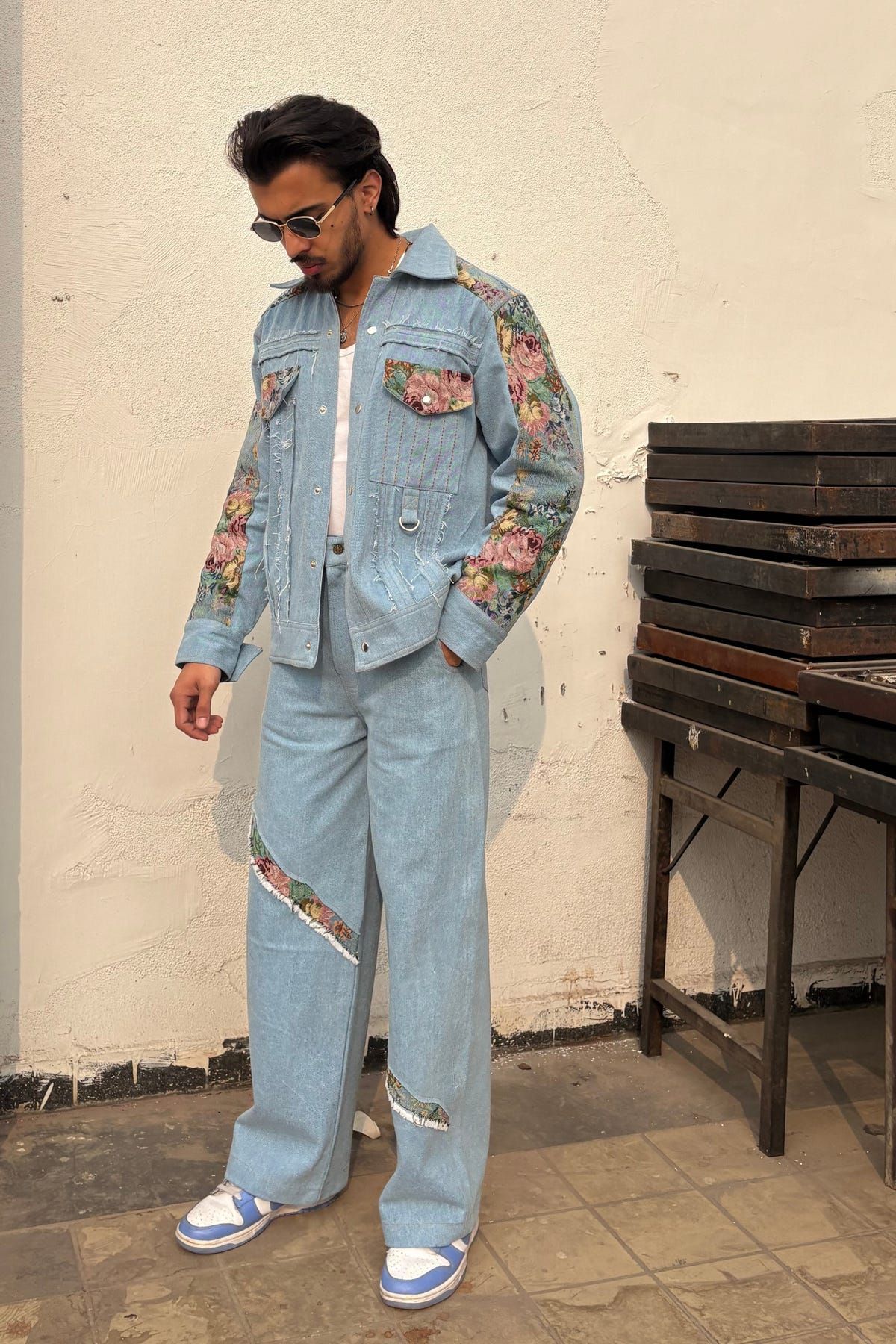 Vintage Blue Co-ord Set - image 8