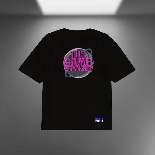 Introverts Oversized Black T-shirt - image 4