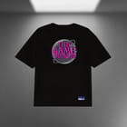 Introverts Oversized Black T-shirt view 4