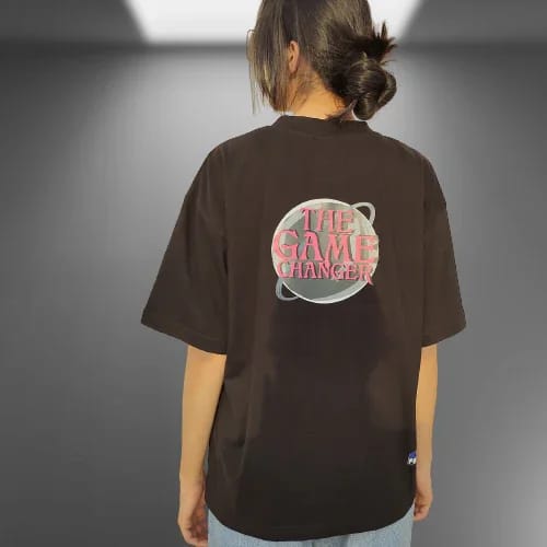 Introverts Oversized Black T-shirt - image 5