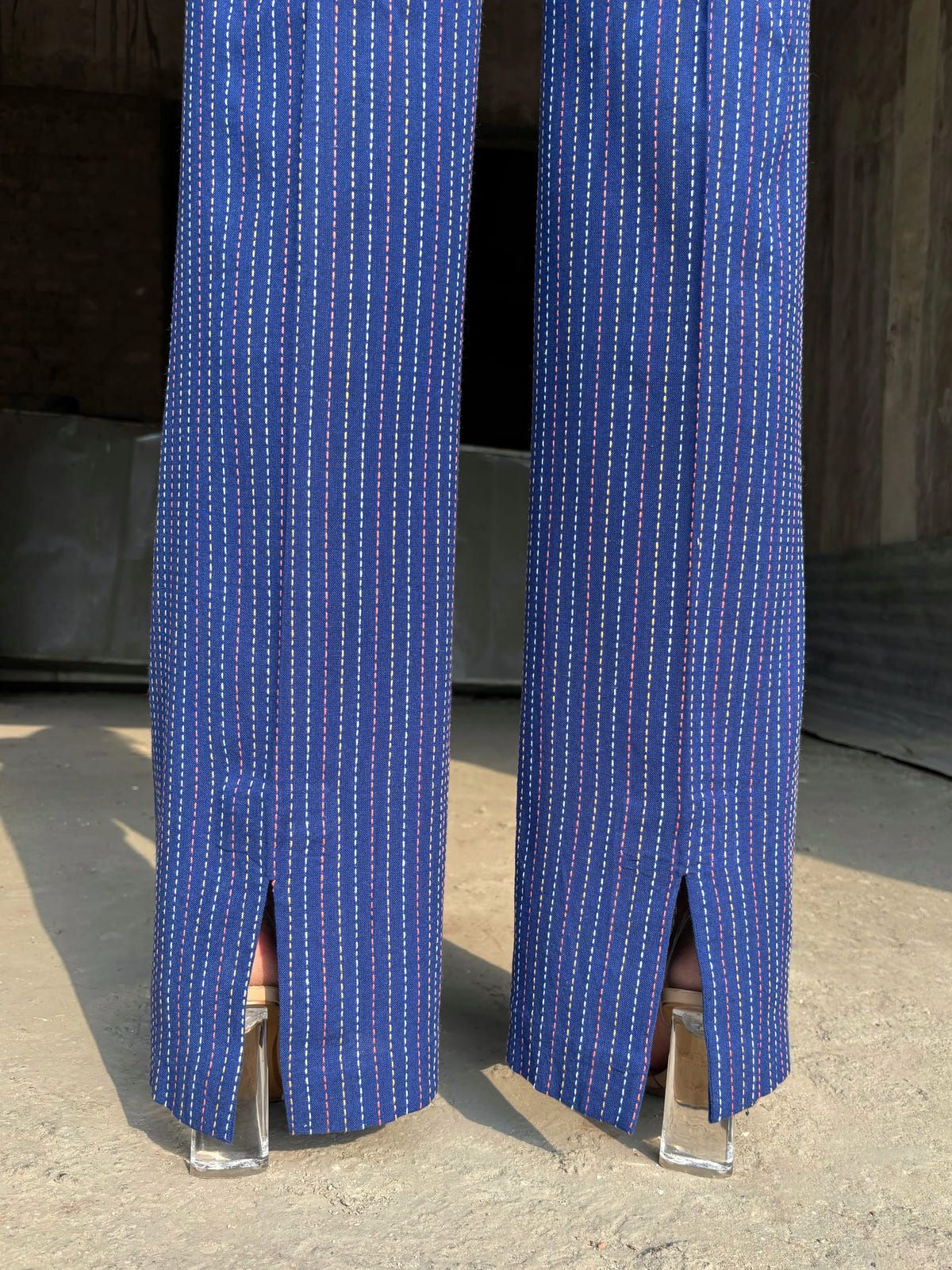Blue Threadwork Co-ord Set - image 5