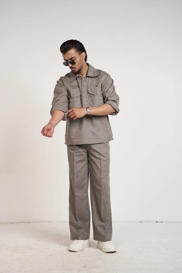 Inner Saints — Grey Essential Men Co-ord Set