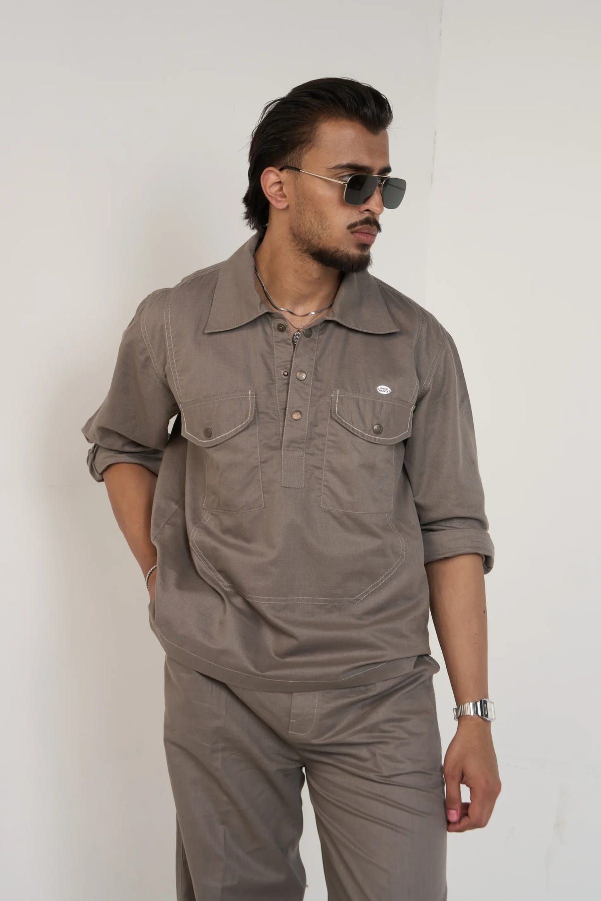 Grey Essential Men Co-ord Set - image 2