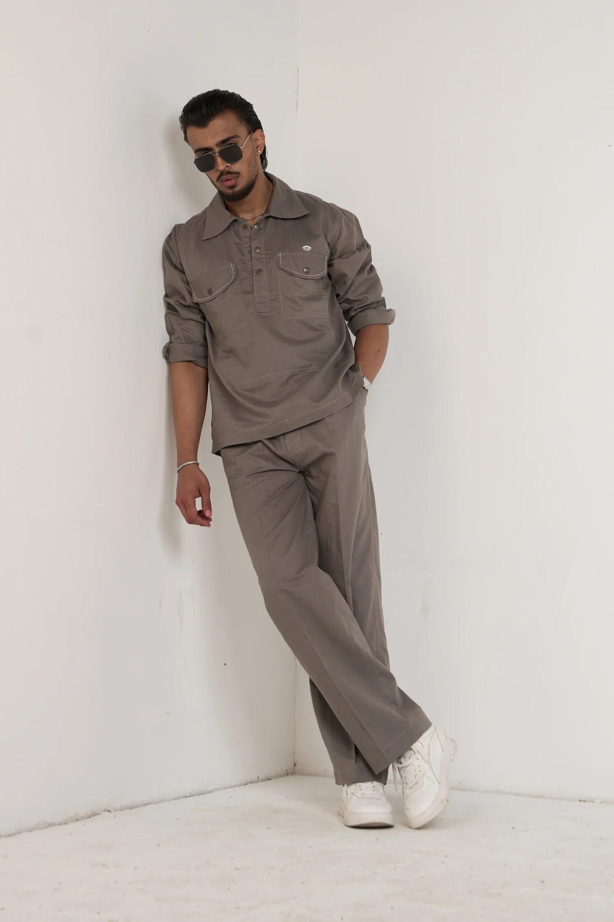 Grey Essential Men Co-ord Set - image 4