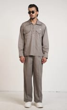 Grey Essential Men Co-ord Set view 7