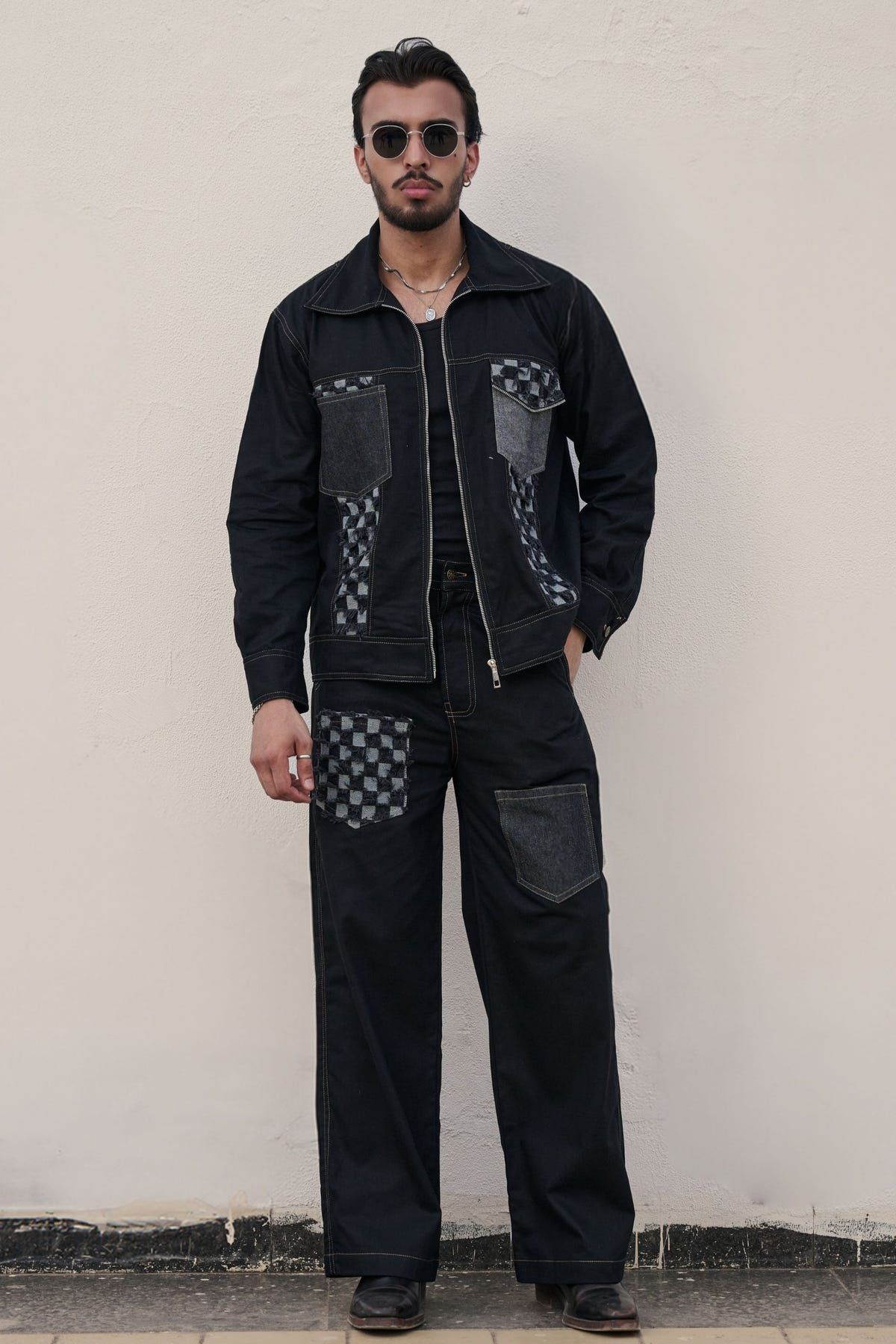 Monochrome Black Co-ord Set - image 1