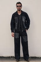 Monochrome Black Co-ord Set view 1