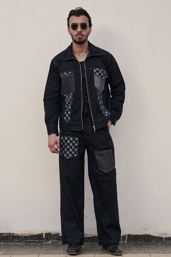 Inner Saints — Monochrome Black Co-ord Set